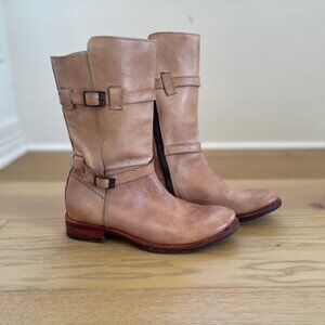 Bedstu Cobbler Series Womens Tan Boots Size 7.5